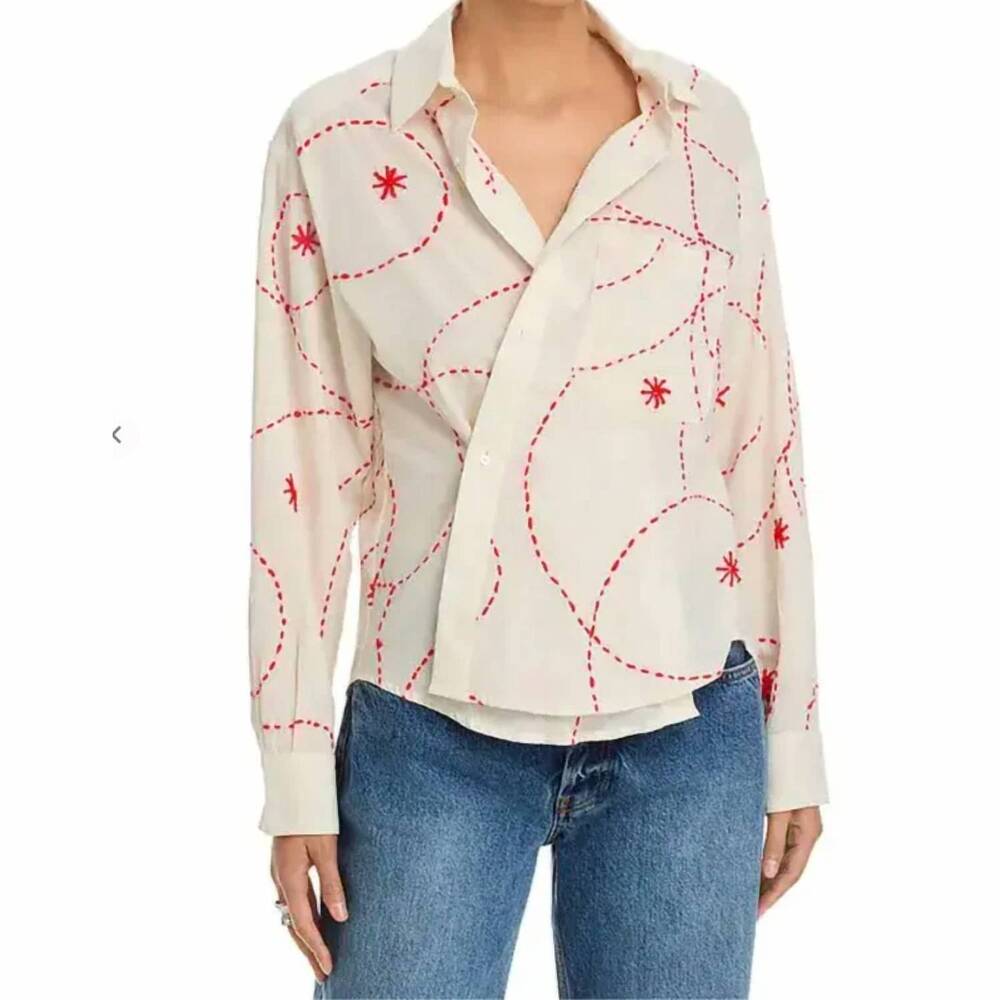 NEW CISSA the daily shirt in off white